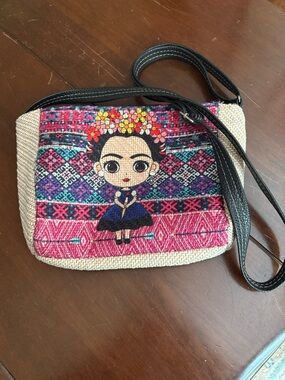 Frida Kahlo Mexican Artisan
Crossbody Bag